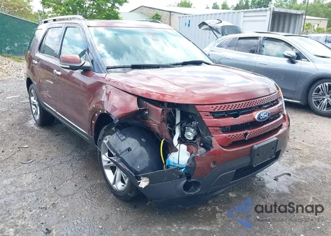 2015 Ford Explorer Limited из США, поврежденный, VIN 1FM5K8F89FGA86528